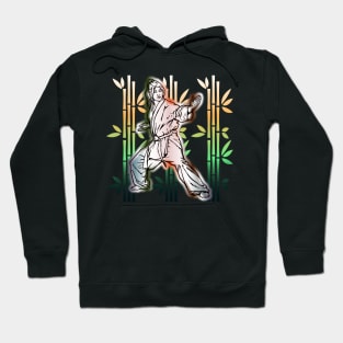 Karate Martial Arts Japanese Woman 676 Hoodie